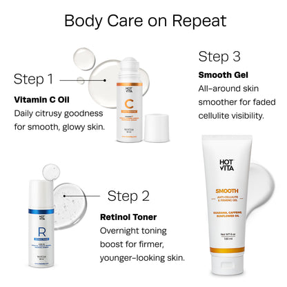 Hot Vita Vitamin C Body Oil for Women – Hydrating & Brightening