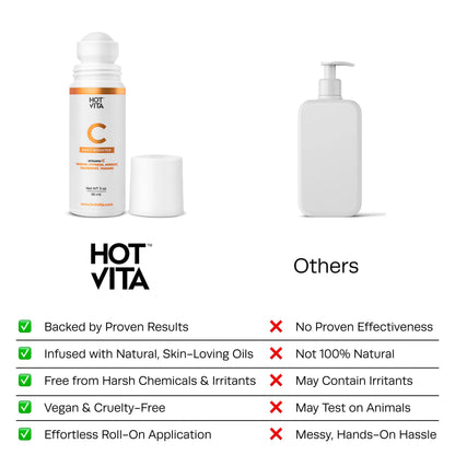 Hot Vita Vitamin C Body Oil for Women – Hydrating & Brightening