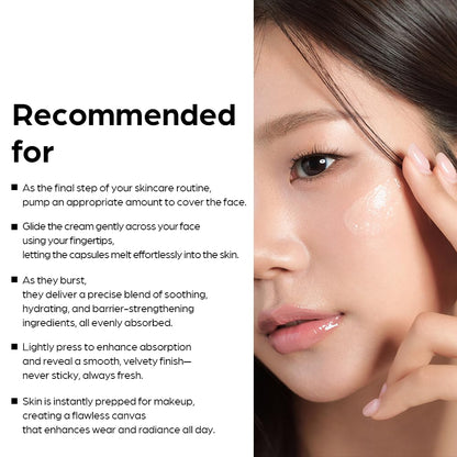 House of Hur 3X Capsule Hydro Booster Cream – 3-in-1 Gel Cream + Primer, 8HA & Hibiscus Collagen