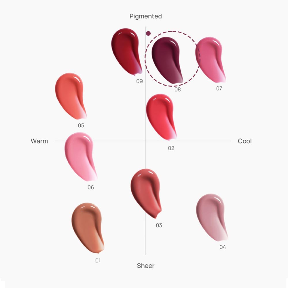 House of Hur Moist Ampoule Blusher — 50% Moisture Essence, Hydrating & Long-Lasting (Berry Purple) | 0.68 fl oz
