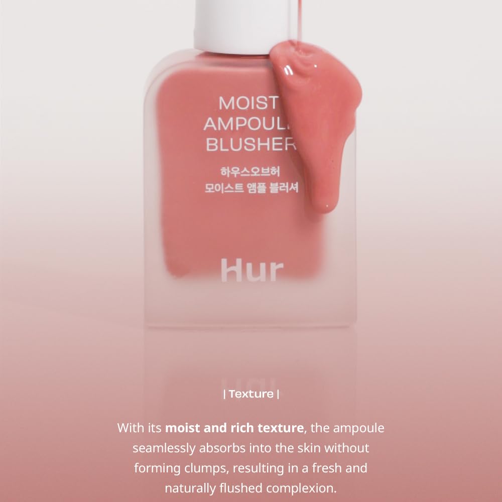 House of Hur Moist Ampoule Blusher – Lavender Flush, Buildable Hydration