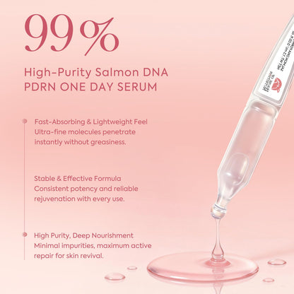 House of Nutrition Salmon DNA Serum – 99% PDRN High-Purity Ampoule for Deep Hydration