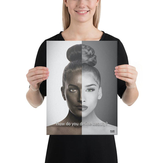 How Do You Define Beauty - Canvas Print