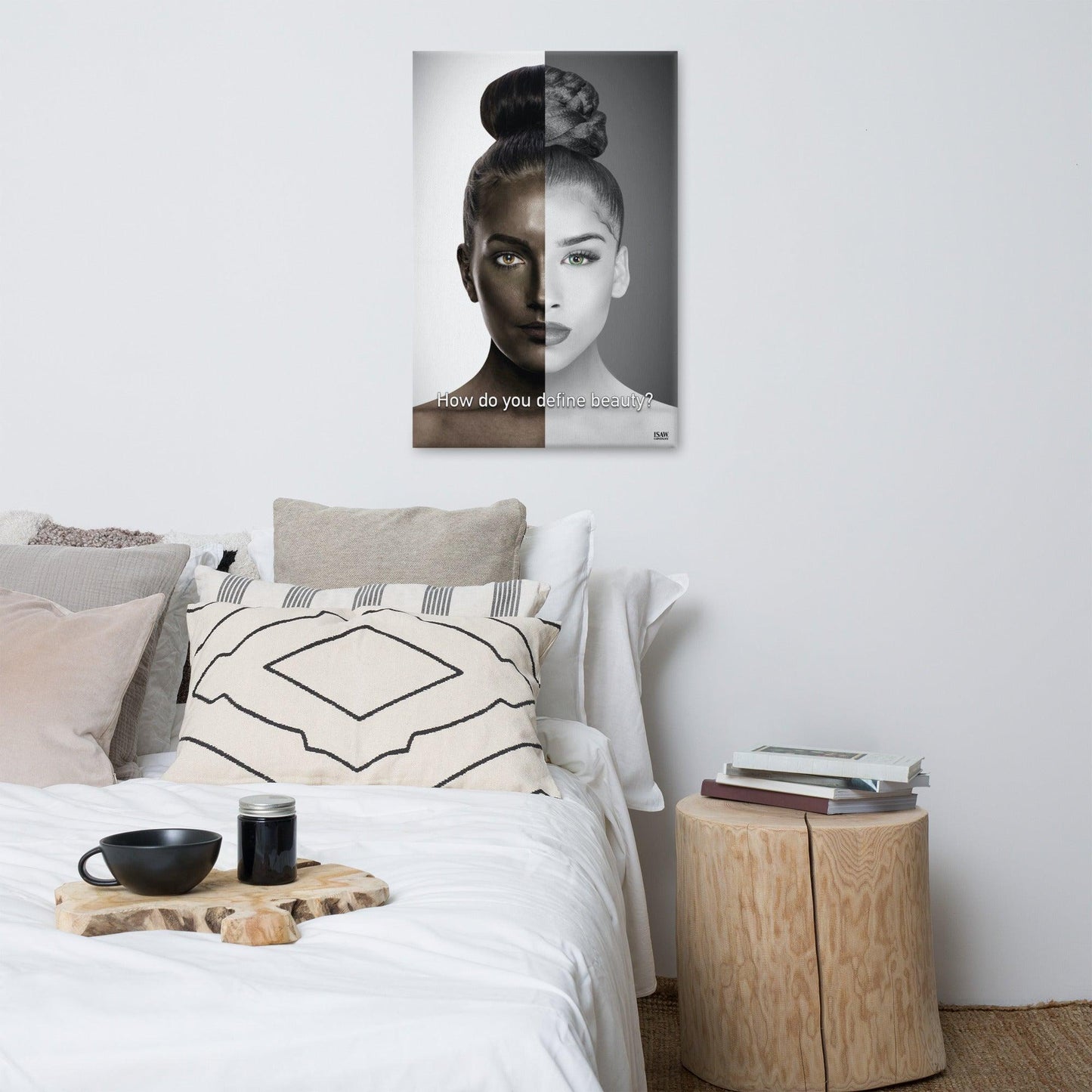How Do You Define Beauty - Canvas Print