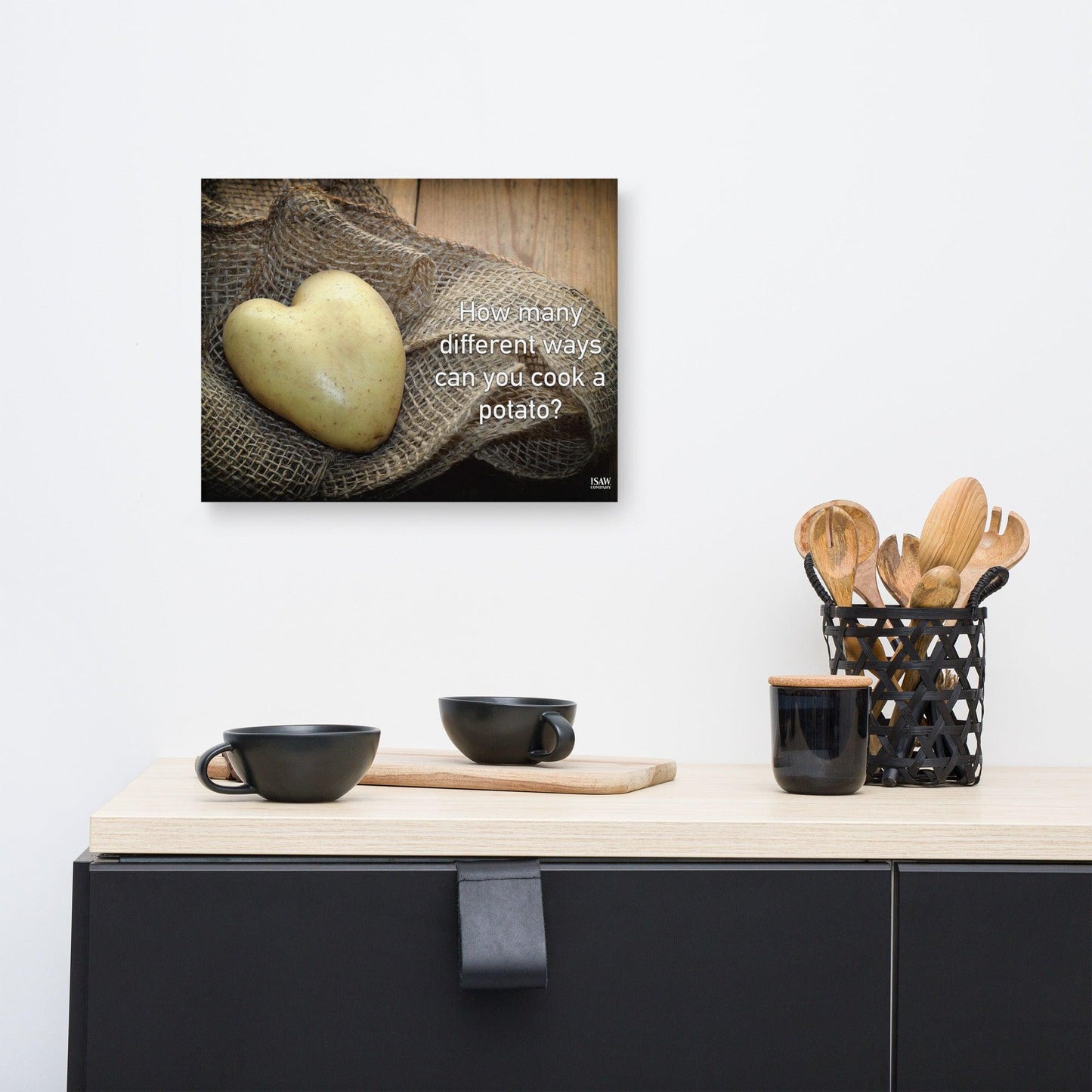 How Many Ways Can You Cook A Potato - Canvas Print