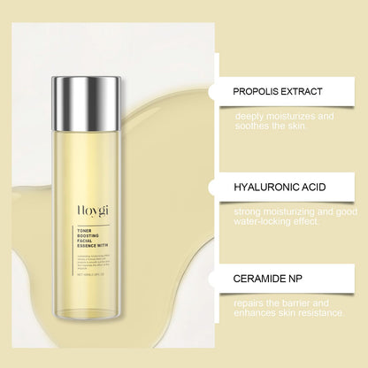 HOYGI Propolis Toner – Hydrating Face Toner with Propolis & Hyaluronic Acid for Glass Skin | 3.38 fl oz