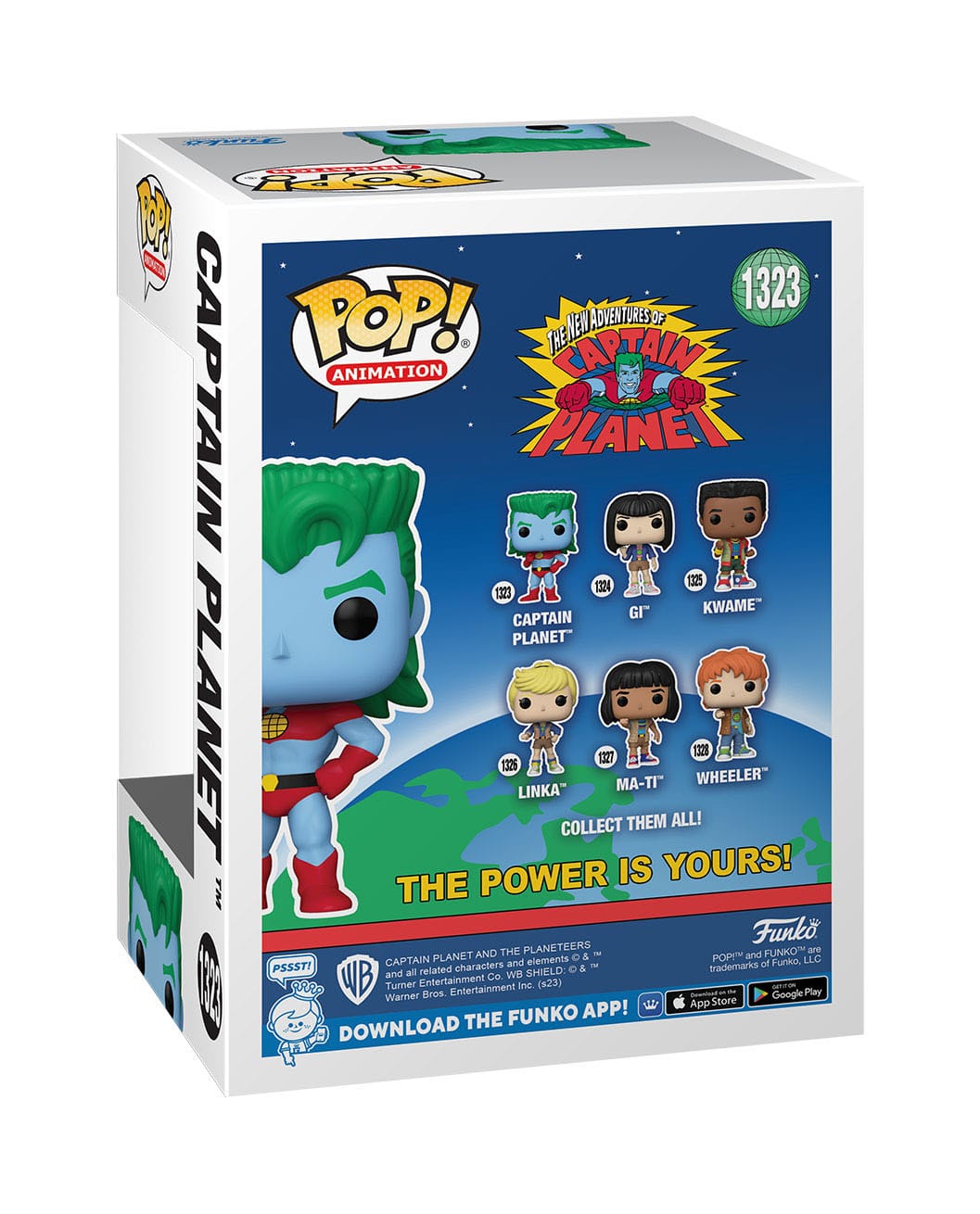 Captain Planet Funko POP! Captain Planet 9cm (1323)