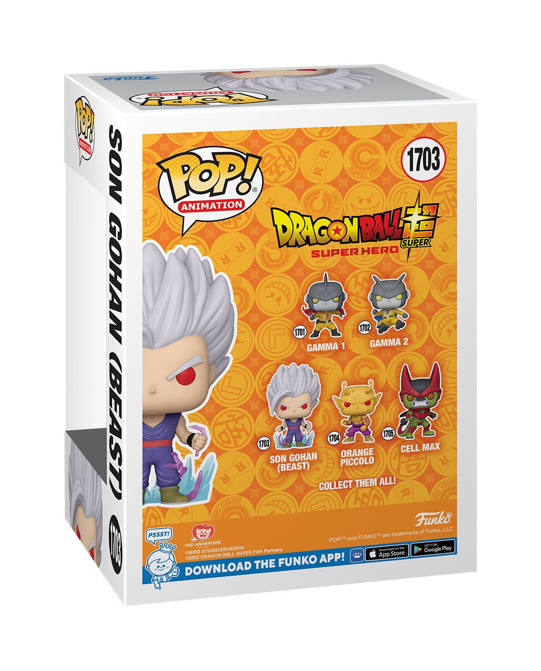 Dragon Ball Super Funko POP! Son Gohan Beast (1703) & Chase Variant