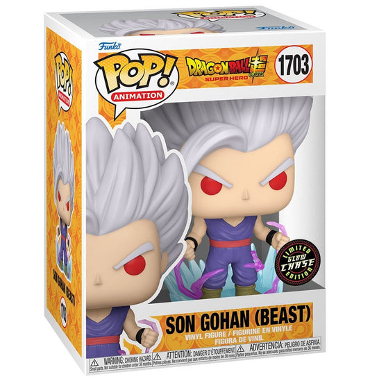 Dragon Ball Super Funko POP! Son Gohan Beast (1703) & Chase Variant