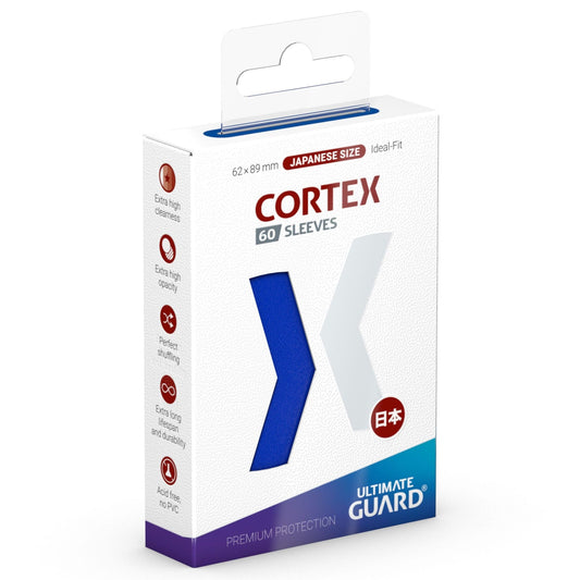 Ultimate Guard Cortex Sleeves Japanese Size (60) - Blue