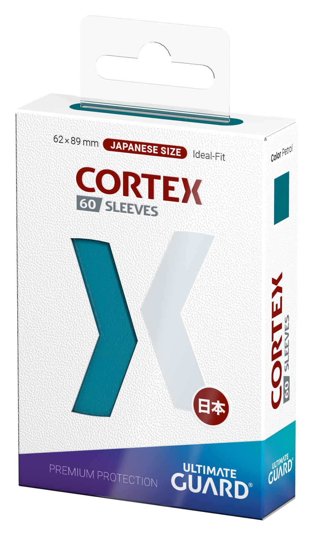 Ultimate Guard Cortex Sleeves Japanese Size (60) - Petrol
