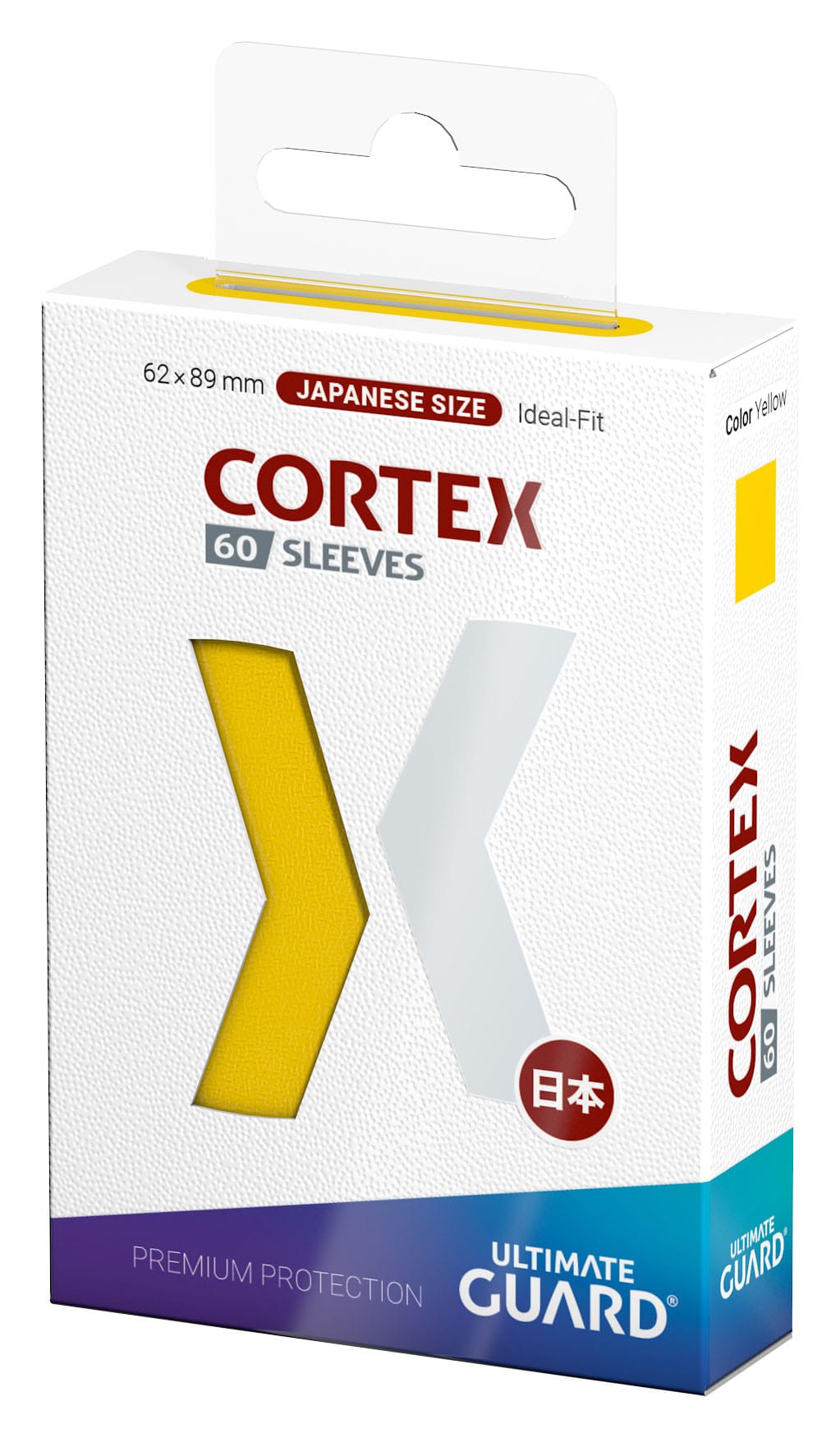 Ultimate Guard Cortex Sleeves Japanese Size (60) - Yellow