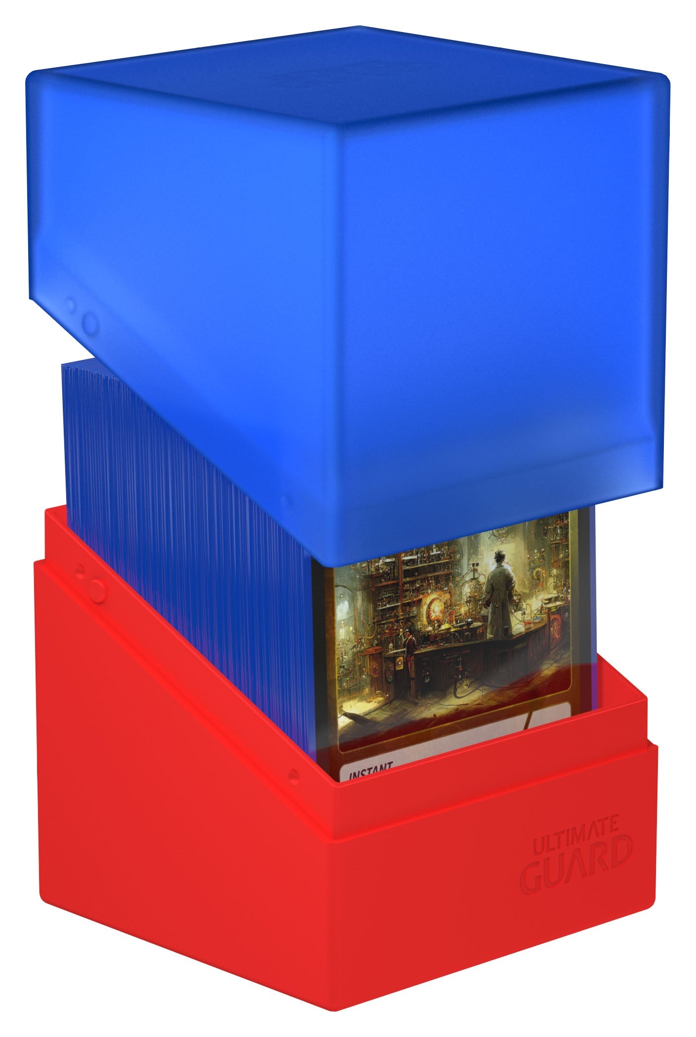 Ultimate Guard Boulder 100+ Synergy - Blue/Red