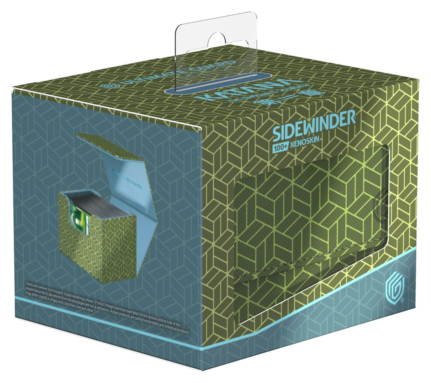 Ultimate Guard Sidewinder 100+ Xenoskin "Katana: The Shogun's Journey - Part 2" - Ajiro (Green/Light Blue)