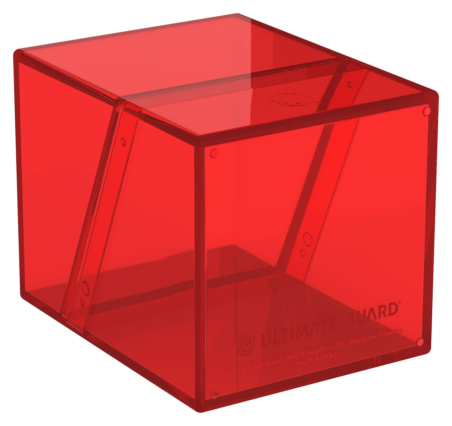 Ultimate Guard Boulder 100+ Clear - Ruby