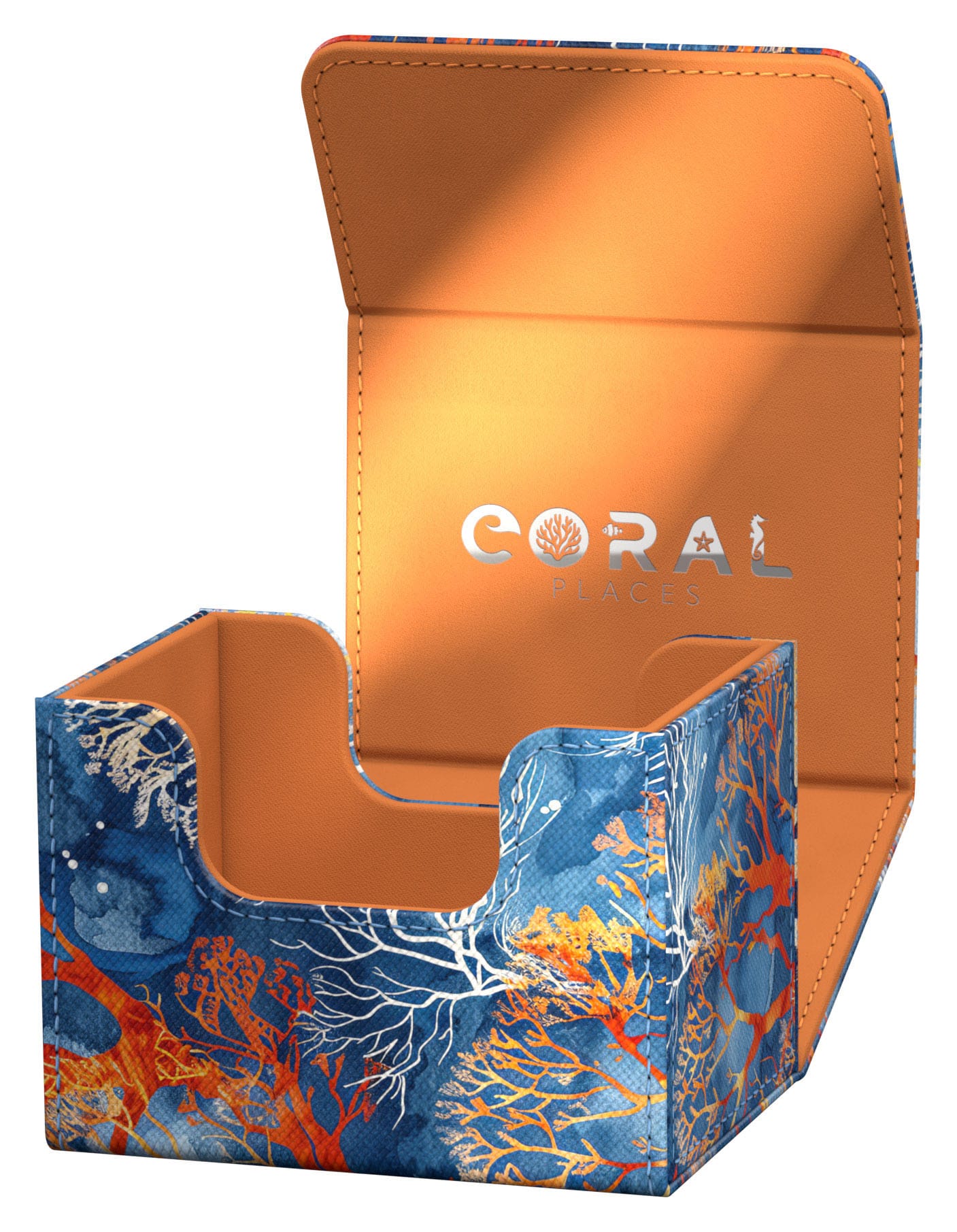 Ultimate Guard Sidewinder 100+ Xenoskin 2025 Exclusive "Coral Places" - Fiery Reef