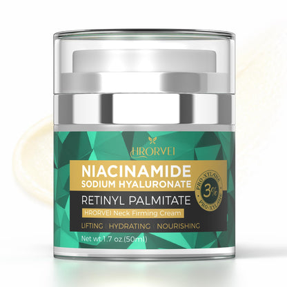 Hrorvei Neck Cream: Retinol, Collagen & Hyaluronic Acid Overnight Firming