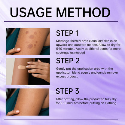 HRTTUO Body Coverage Perfector | Waterproof Leg & Body Makeup for Tattoo & Scar Concealment