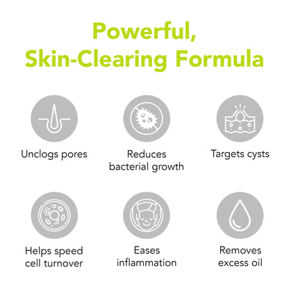 humane 10% Benzoyl Peroxide Acne Body Wash — 8 oz, Vegan & Cruelty-Free