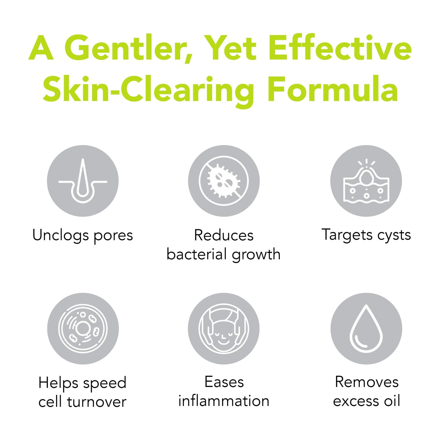 Humane 5% Benzoyl Peroxide Face Wash | Regular-Strength Acne Cleanser for Face, Back & Body | 8 oz | Cruelty-Free