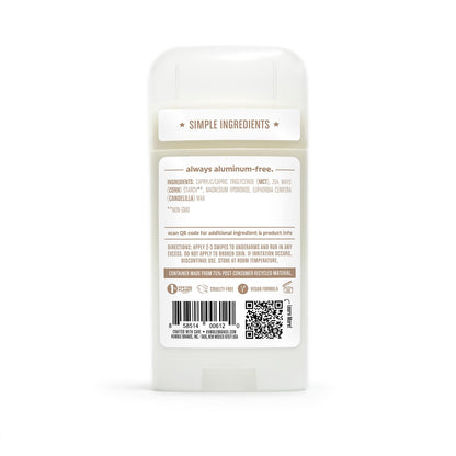 Humble Brands Aluminum-Free Deodorant – Vegan, Cruelty-Free, Sensitive-Skin Safe (Lavender, Rose, Unscented) – Pack of 3