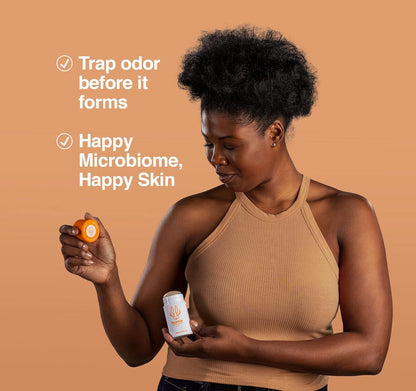 Hume Supernatural Aluminum Free Deodorant – Amber Woods, Probiotic & Plant-Based (1-Pack)