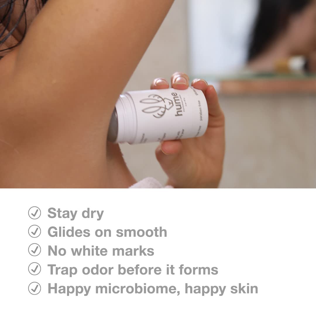 Hume Supernatural Aluminum-Free Deodorant for Women and Men – Neutral, Lasting, Sensitive Skin