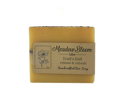 Hunter Cattle Co. Meadow Bloom Tallow Soap – 2-Pack (Lemongrass, Coffee & Turmeric) | 100% Grass-Fed, Handmade