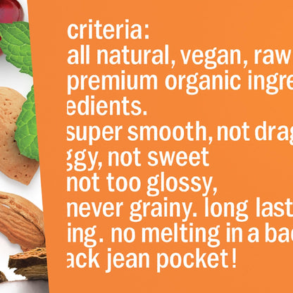 Hurraw! Lip Balm 3-Pack: Chai Spice, Green Tea & Coffee Bean – Organic & Vegan