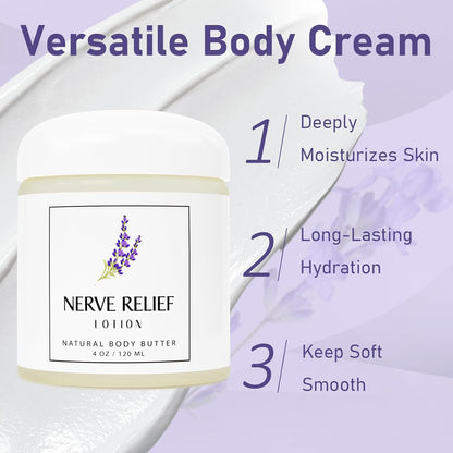 HUSPUR Neuropathy Cream – Magnesium & Arnica for Sleep, Hydration & Relaxation