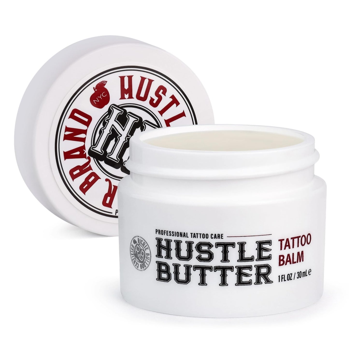 Hustle Butter Deluxe Tattoo Aftercare Balm – Vegan, Petroleum-Free – 1 oz