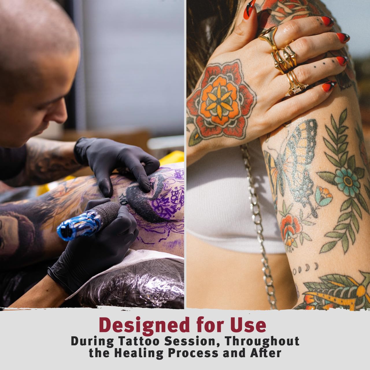 Hustle Butter Deluxe Tattoo Aftercare Balm – Vegan, Petroleum-Free – 1 oz