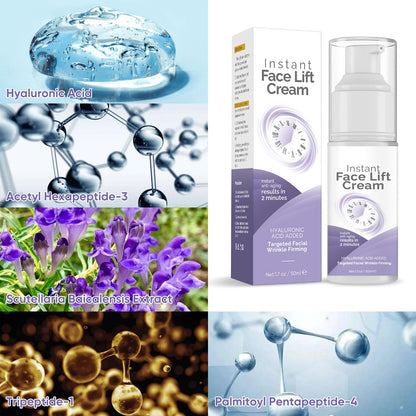 HWGIZP Instant Face Lift Cream | Quick Moisturizer for Firmer, Youthful-Looking Skin