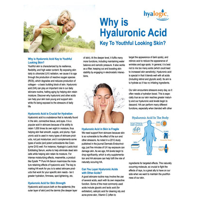 Hyalogic Episilk CoQ10 Serum with Hyaluronic Acid for Dry Skin – Firming Antioxidant Facial Serum (0.47 oz)