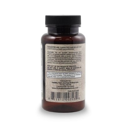 Hydratherma Naturals Hair Growth Plus with 5000mcg Biotin – 27 Ingredients, 60 Tablets
