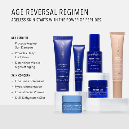 HydroPeptide Age Reversal Regimen Face Bundle – Travel Essentials Kit