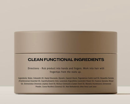 HygieneLab Men's Hair Gel – EWG Verified, Strong Hold, Matte Finish