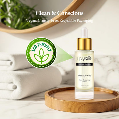 Hyuxeo Salicylic Acid Serum – Acne & Pore Minimizing | Glycolic + Witch Hazel