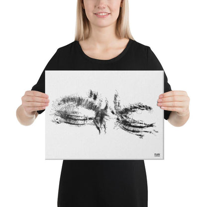I Can’t Look - Premium Canvas Print