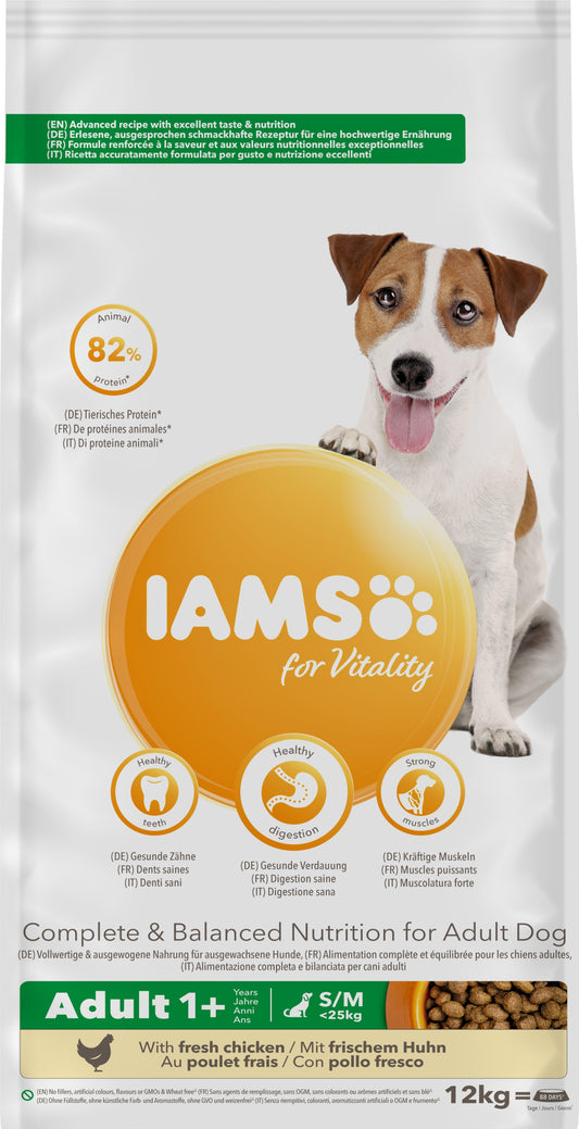 Iams Vitality Sml/Med Chicken