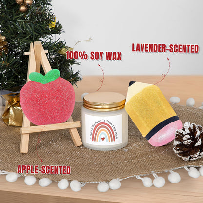 iAOVUEBY Teacher Appreciation Gifts – Spa Bath Bombs & Gift Box