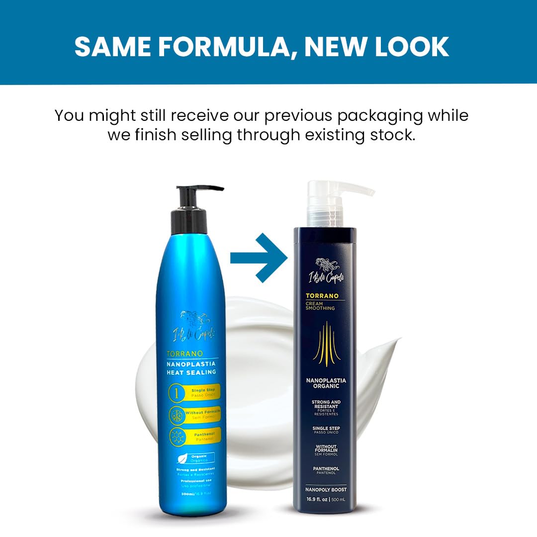 I Belli Capelli Torrano Keratin Kit + Argan Oil Mask — 1-Step Nanoplastia