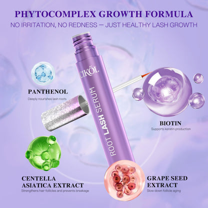 ICIKOL Eyelash Growth Serum – Peptide & Vitamin Formula, Vegan & Cruelty-Free