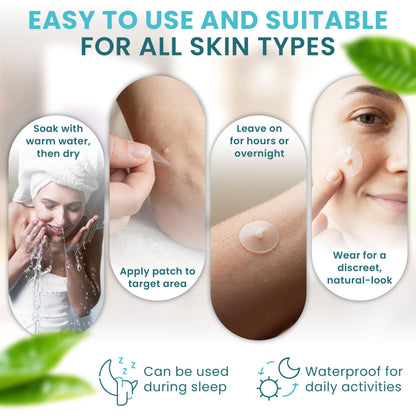 ICYVIBES Premium Cosmetic Adhesive Patches – Waterproof & Invisible