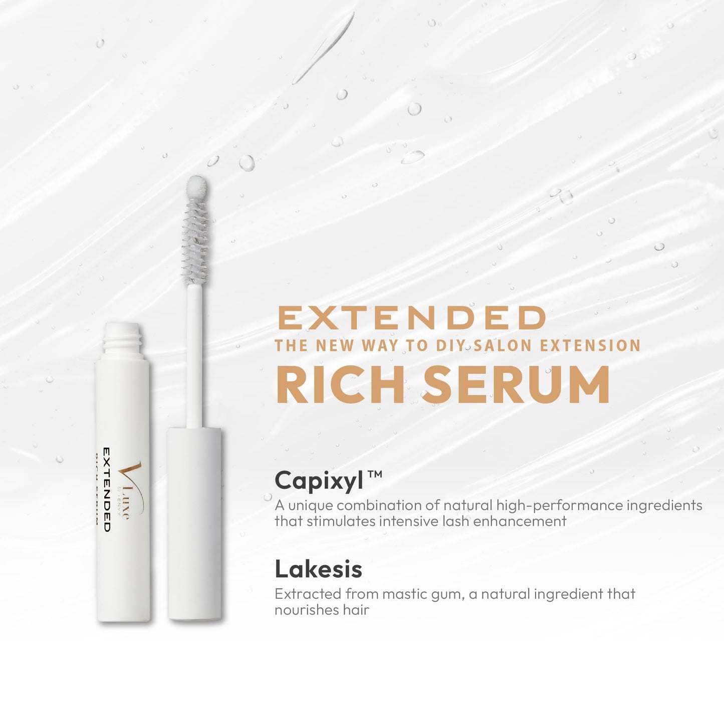 i•ENVY Extended Intensive Eyelash Serum – Rich Formula for Thicker, Fuller Lashes