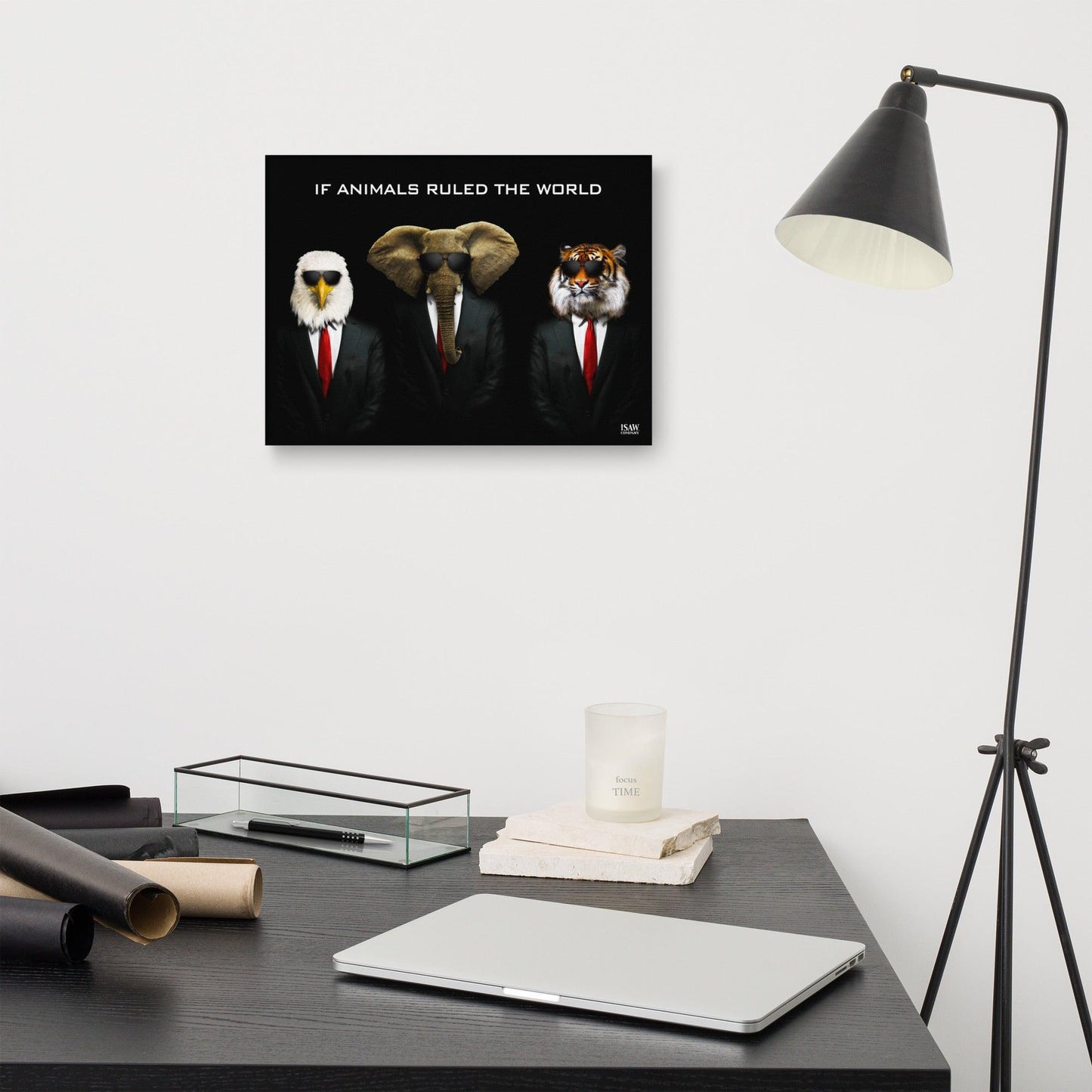 If Animals Ruled The World - Canvas Print