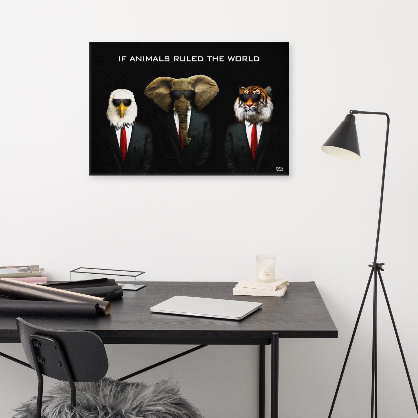 If Animals Ruled The World - Canvas Print
