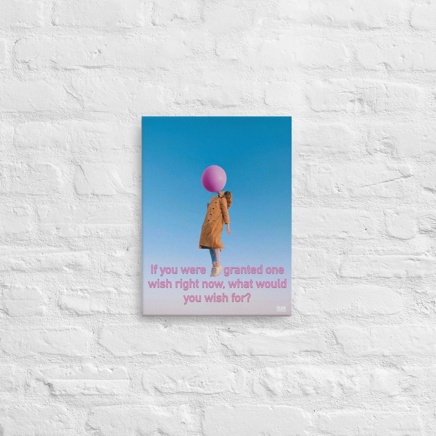 If You Were Granted One Wish - Canvas Print