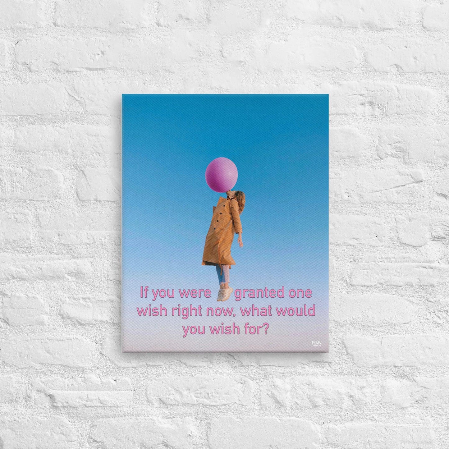 If You Were Granted One Wish - Canvas Print
