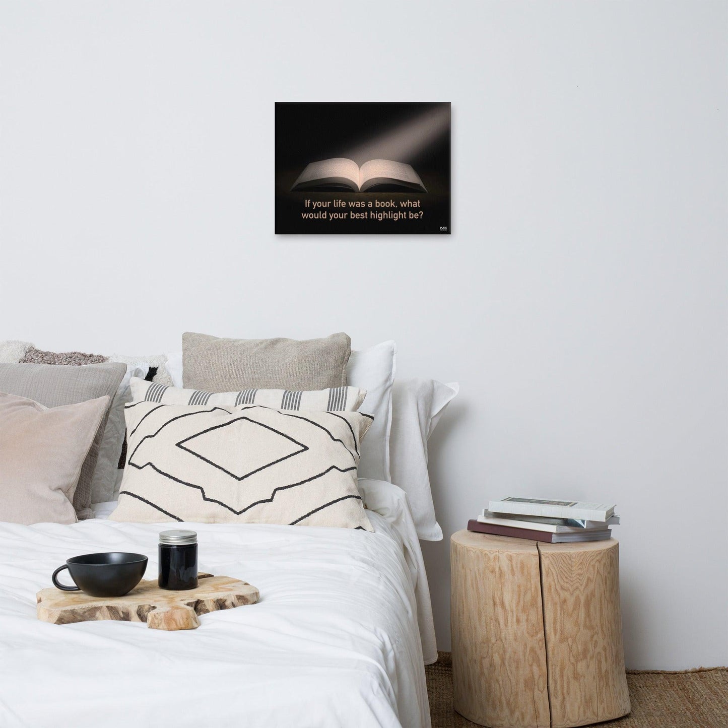 If Your Life Was A Book - Canvas Print